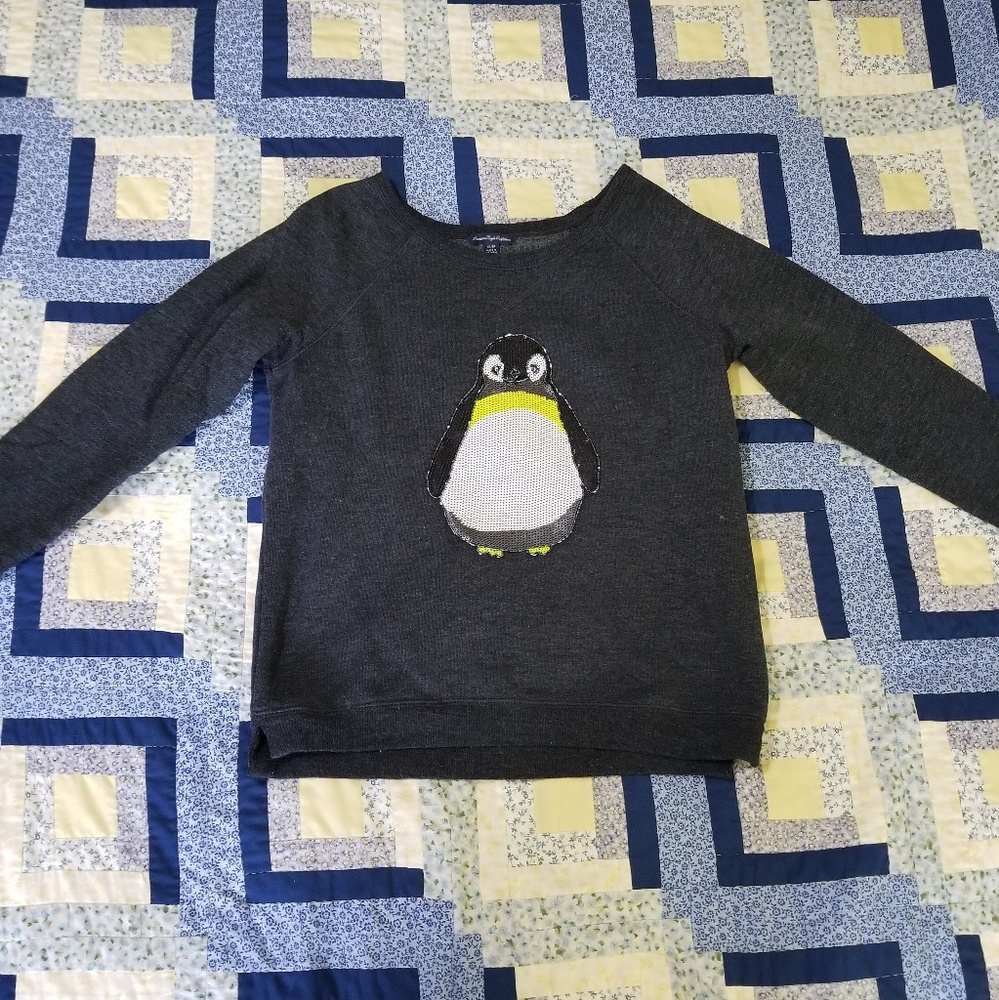 American Eagle Penguin Sweater